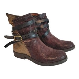 A.S.98 Boots Brown and Tan Size 37